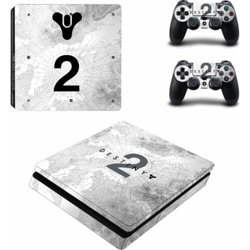 Destiny PS4 Slim Stickers Play station 4 Skin Sticker Decals For PlayStation 4 PS4 Slim Console & Controller Skin Vinyl