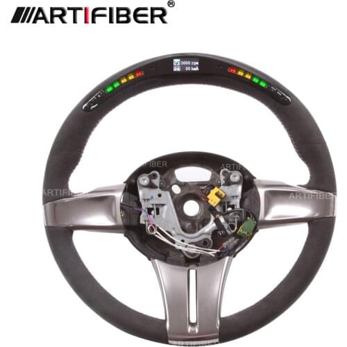 LED Performance Steering Wheel with LED for BMW Z4 E84 E83 E85 E86