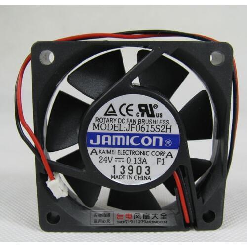 6015 6CM 24V 0.13A JF0615S2H Mute Copier Inverter Cooling Fan