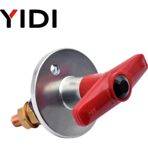 300A Truck Car Battery Power Switch, Fixed Key Disconnect Isolator Circuit Breaker Main Switch Master Cut Off Kill Switch Key