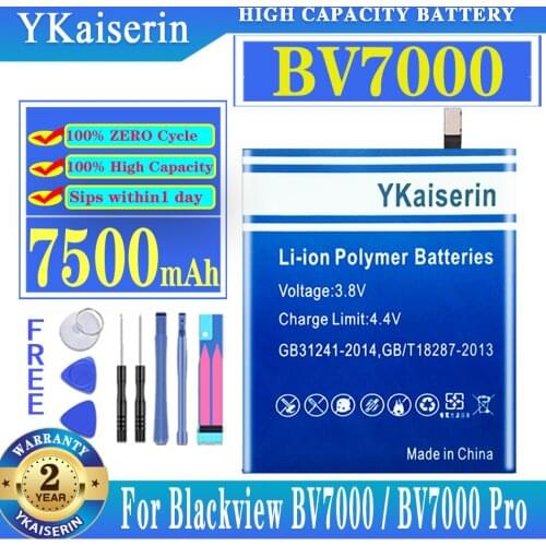 Аккумуляторы для телефонов Blackview BV7000 Pro YKaiserin China At AliExpress