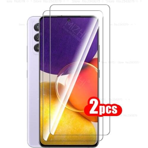 For samsung a82 tempered glass for samsung galaxy a 82 a82 82a samsunga82 screen protector samsun sumsun galaxi protective film
