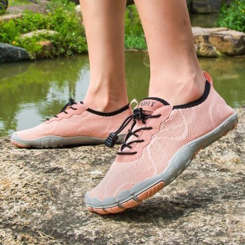Woman Barefoot Shoes Sneakers Water Shoes For Women Upstream Shoes New Breathable Summer Hiking Sport Shoes River Sea Beach Shoe