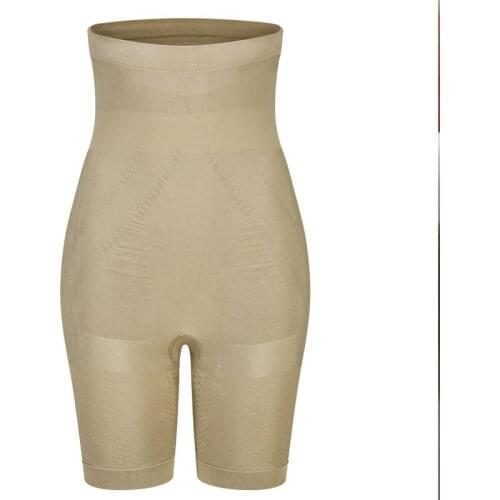 Women Thong Panty Shaper High Waist Tummy Control Panties Slimming Underwear Waist Trainer Shaping Briefs Shapewear 0206