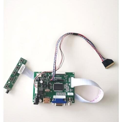 Fit LP116WSA/N116L6 11.6" VGA 2AV WLED LVDS 1024*600 40Pins laptops screen LCD display controller drive card DIY kit