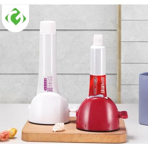 1pcs Rolling Toothpaste Squeezer Cream Tube Squeezing Dispenser Creative Tooth Paste Holder Creative Bathroom Accessories Sets