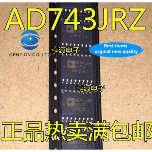 10PCS AD743JRZ AD743JR AD743 SOP-16 integrated circuit IC supply in stock 100% new and original
