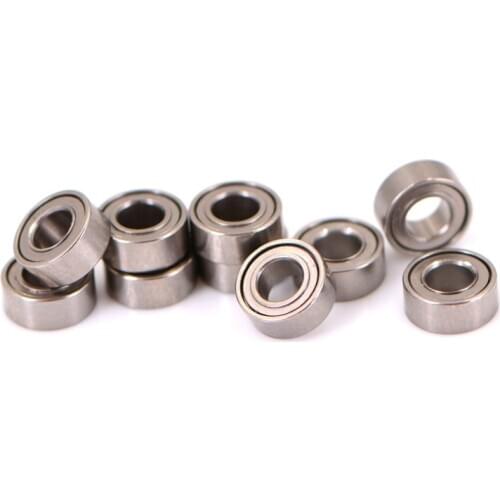 10 Pcs/lot 3*6*2.5mm High Speed Seat Miniature Model Bearing Steel Shafts MR63ZZ Mini Steel Roller Bearings Wholesale