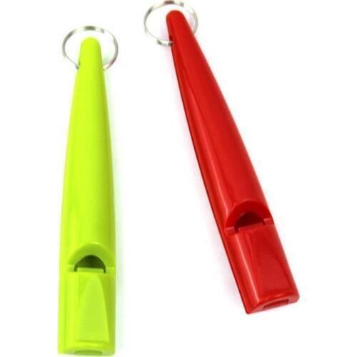 500pcs/lot New Dog Whistle Stop Barking Silent Pet Training Plastic Whistles Dog Animal Obedience Sound Free Shipping