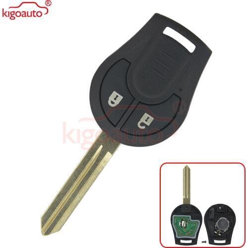 Kigoauto Car Remote Key Fit for NISSAN CWTWB1U761 Juke March Qashqai Sunny Sylphy Tiida X-Trail 433MHz ID46 chip