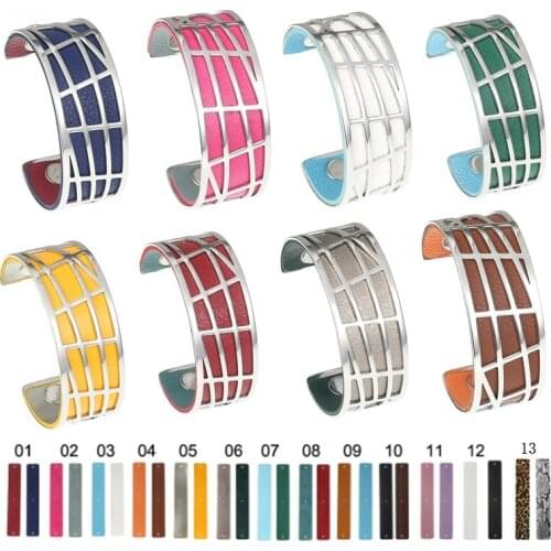 Koaem Bracelet Interchangeable Leather Strap Stainless Steel Jewelry Women Premium Anaerobic Bracelet and Bangles