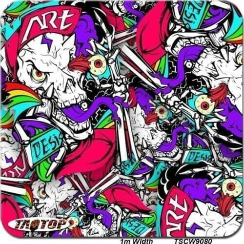 Hydrographic Film TSCW9080 1M * 50M Carbon PVA Water Transfer Printing Film