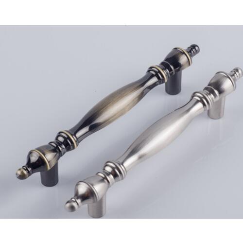 3" modern simple stain nickel win cabinet cupboard door handle 76mm brushed antique brass drawer dresser kitchen pull knob