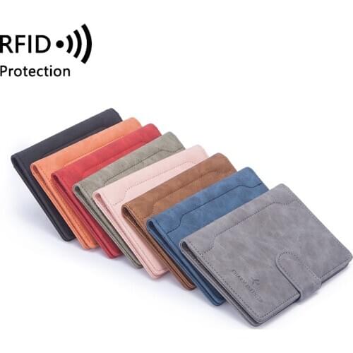 2020 RFID Multifunction Hasp Travel Passport Cover Wallet Unisex Business Credit Card Travel Wallet Organizer Drop Shipping