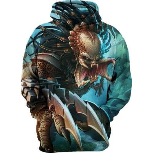 2019 New Sweatshirt Customize Movies 3D Printed Hoodies Unique Pullovers Tops Men Clothing Drop Shipping