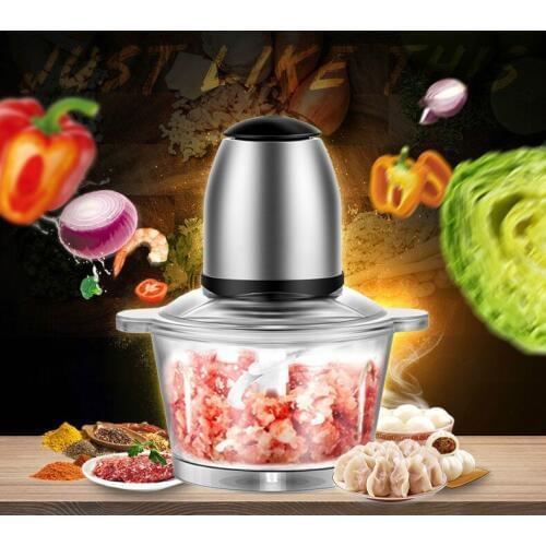 Meat Grinders grinder USES electric stainless steel fillings to stir and mix garlic puree NEW