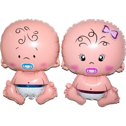 Large Size Boys Girls Cartoon Inflatable Helium Foil Balloon Baby Birthday Paty Christmas Event 100 Day Arrangement Decoration