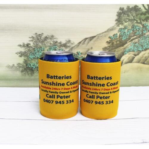 200pcs Neoprene Stubby Cooler Can Or Bottle Holders Can Coolers Wedding Dye Sublimated Stubby Holders Waterproof Cooler Bag