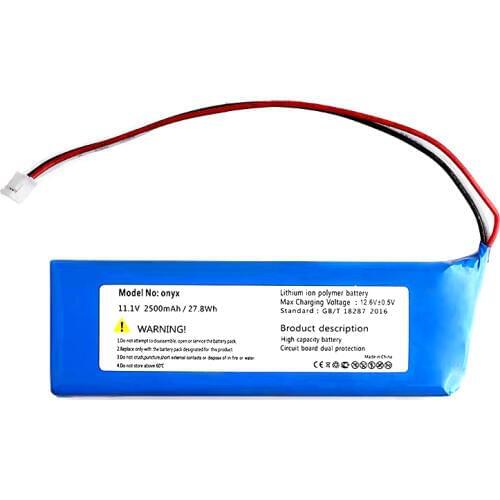New 11.1V 2500mAh Battery For Harman Kardon Onyx PR-633496 In Stock Latest Production High Quality Battery+Home Delivery