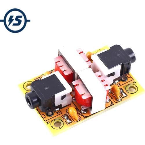 Stereo Audio Isolator Common GND Anti-Interference Signal Noise Filter Eliminator for Amplifier Module