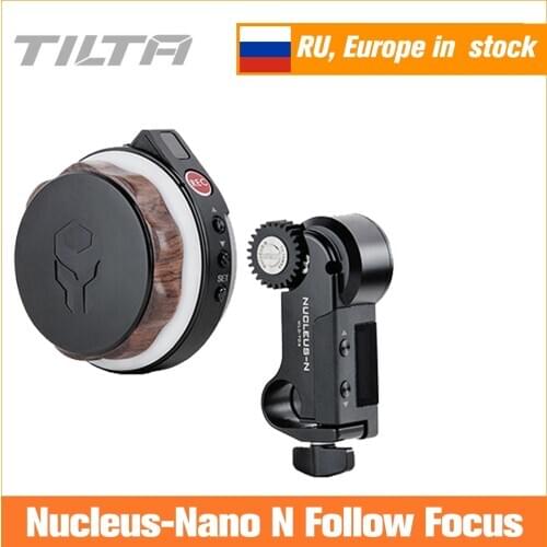 Tilta Nucleus-Nano N Wireless Follow Focus Motor Hand Wheel Controller Lens Control System for DJI Ronin S Zhiyun Crane 2 G2X