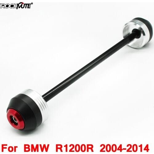 Motorcycle POM Wheel Protector For BMW R1200R 2004-2014 Crash Slider Pad Circle Decoration Front