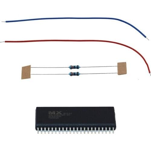10Sets AM05-programmed For Sega Dreamcast DC VA1 VA2 Bios Chip Mx29Lv160Tmc-90 Bootloader Bios 10k ohm resistors Kynar Wire