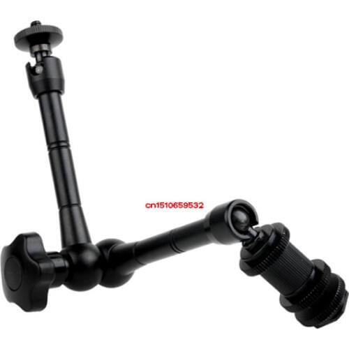 11" Inch Adjustable Friction Articulating Magic Arm Photo Studio Accessories for LCD Monitor LED Light DSLR Rig Movie Kit LF14