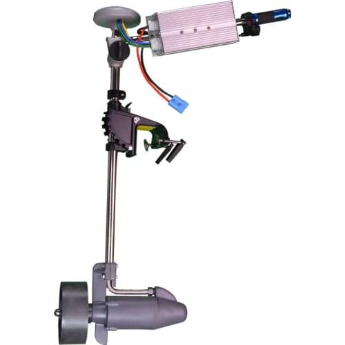 12-24v2200w2600w2800w brushless electric ducted turbojet outboard motor mounted propeller rubber rowing boat