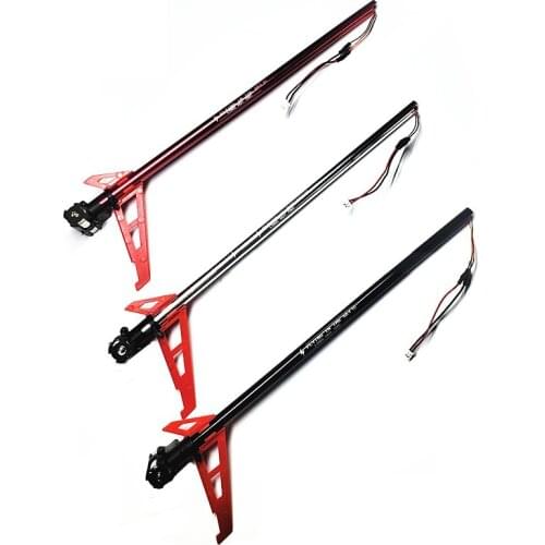 3PCS Different Color WLtoys XK K130 Metal Tail Tube XK K130 Tail Turbines RC Aircraft Tail Motor Assembly Accessories