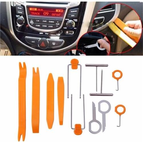 Acheheng Car Repair Disassembled Car Radio Door Clip Panel Trim Dash Audio Removal Open Installer Pry Tool For Auto Vehicles