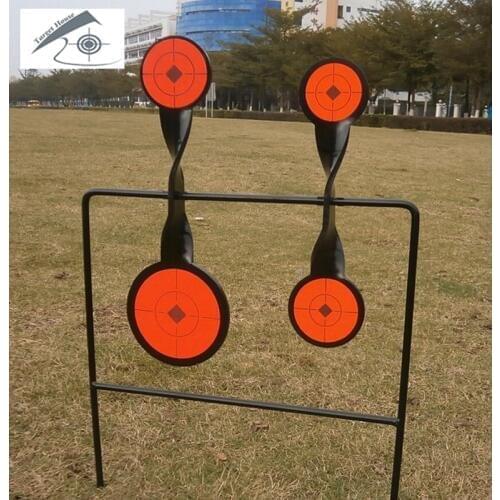 Airgun 4-Plate Spinner Target/Also For Paintball Shooting/Improving Hunting Shooting Tactical Skill/Outdoor Sport
