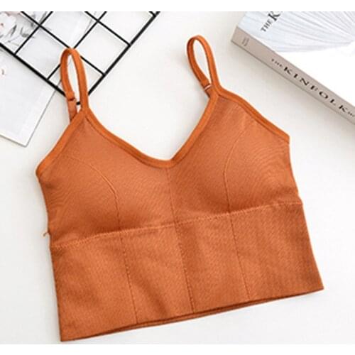 Women Backless Tube Tops Fittness Bras Sexy Lingeries Beauty Back Wrapped Chest Female Active Bras