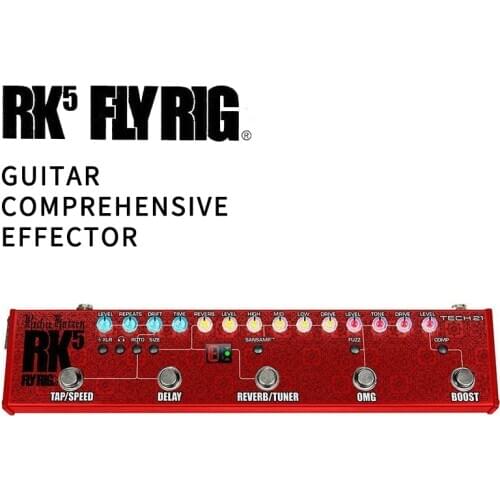 Tech 21 SansAmp RK5 Richie kotzen fly fishing group V2 electric guitar integrated effect pedal