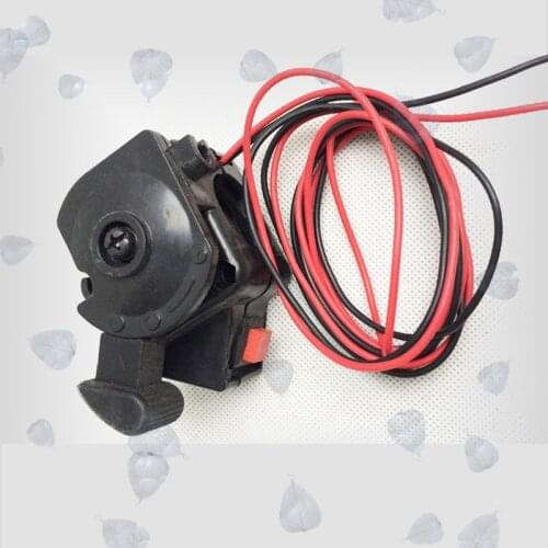1pc Lawn Mower On Off Power Switch Throttle Hand Switches with Wires for Shoulder Carrying Mowers