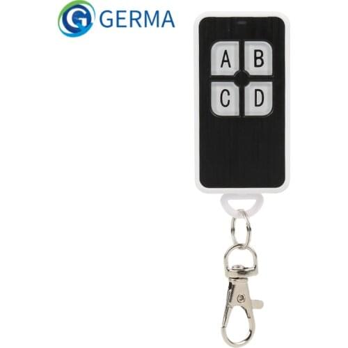 GERMA RF transmitter Duplicate 433MHZ 4 Bottons Garage Door Opener Electric Gate Duplicator Key Clone Copy Remote Control