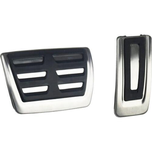 Stainless Steel Pedal Cover For VW T-Roc ROC Tiguan T-Cross Amarok Passat B8 sagitar 2017 2018 2019