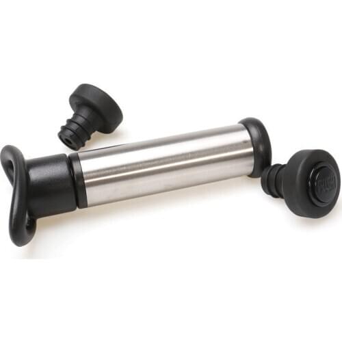 Reusable Red Wine Bottle Vacuum Saver Sealer Preserver Stainless Steel Air Pump with 2 Stoppers Corks for Home Kitchen Bar Tools