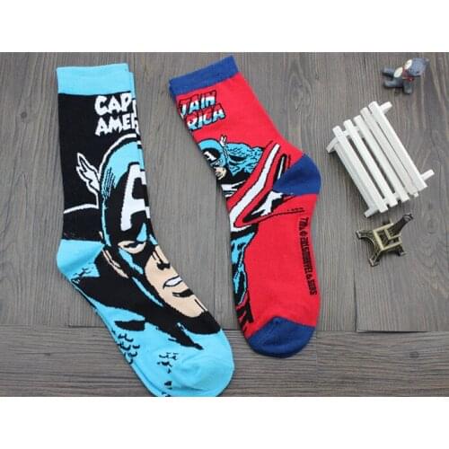 Anime Novel Hero Sock Cosplay Superhero Cotton cartoon personality tube socks trend stockings socks prop