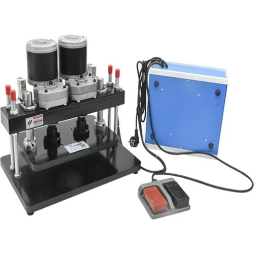 New 110-220V 200W Electric Enlarged Edition Die Cutter Press Leather Flattening Machine EVA PVC Die-cutting Machine (350*220mm)