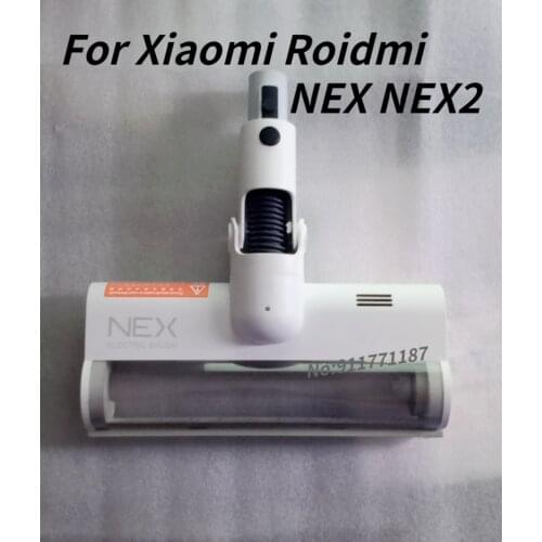 Nuova testina a terra elettrica per Xiaomi Roidmi Wireles NEX spazzola a rullo in lana morbida in fibra di carbonio intelligente