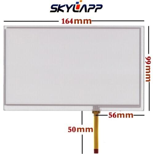 New 7''Inch TouchScreen 164mm*99 mm AT070TN90 AT070TN93 HD Resistance Handwritten Touch Panel Screen Glass Digitizer Repair