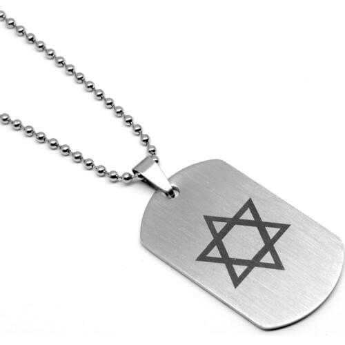 RONGQING 5pcs/lot stainless steel 316l Game Hexagram wholesale Pendant Necklaces charms jewelry for man fans new gift