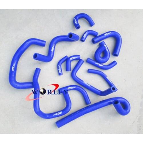 FOR NISSAN skyline R33 R34 GTR RB26DET silicone heater hose kit BLUE