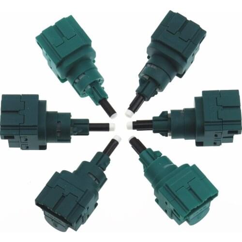 6Pcs Car Brake Light Stop Switch For Golf Bora Passat Beetle Sharan Lupo 1C0945511A 1C0 945 511 A