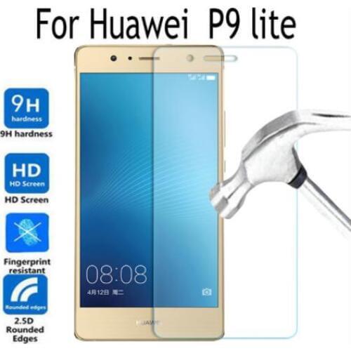 2pcs Tempered Glass For Huawei P9 lite Screen Protector Protective Film For Huawei P 9 lite P9lite Glas Cover Protection Guard