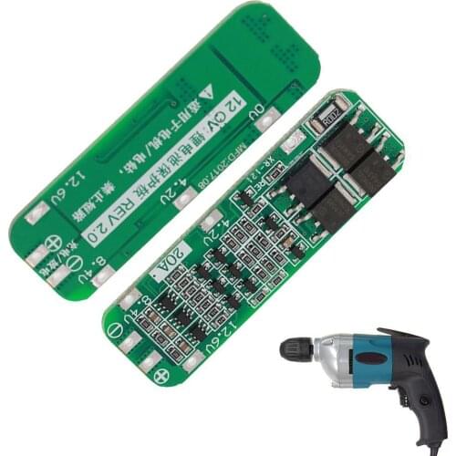 3S 12.6V 20A 18650 Li-ion Battery Charger Charging Protection Board Current Module Protection Board