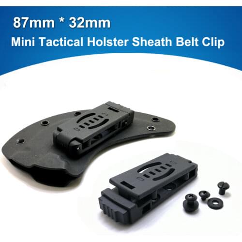 1pcs SERPA CQC Travel Buckle mini Tek Lok Belt black Clip For Knife Kydex Sheath Holster DIY Outdoor Tool