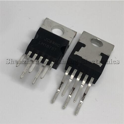 10PCS/LOT New LM1875T LM1875 TO-220-5 Audio Amplifier 20W