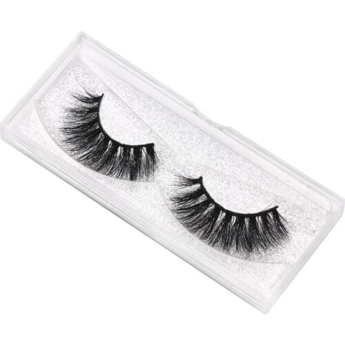 20mm mink lashes handmade natural thick long Eyelashes wispy makeup extention tools 3D mink hair volume soft false eyelashes C01